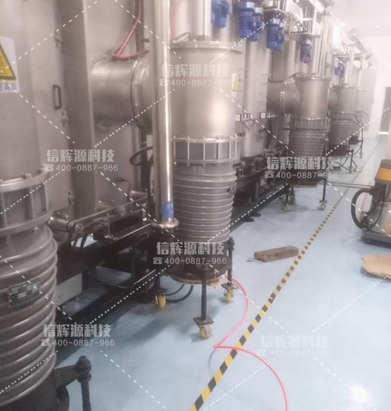 東莞60臺真空鍍膜擴散泵電磁加熱器安裝現場